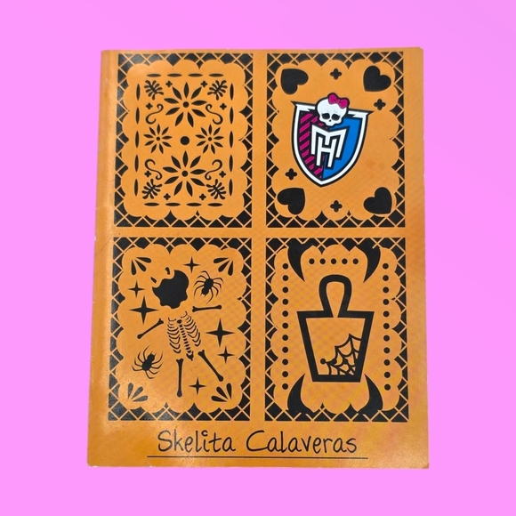 Monster High Skelita Calaveras Art Class Doll Diary Journal 2013 - Picture 1 of 9